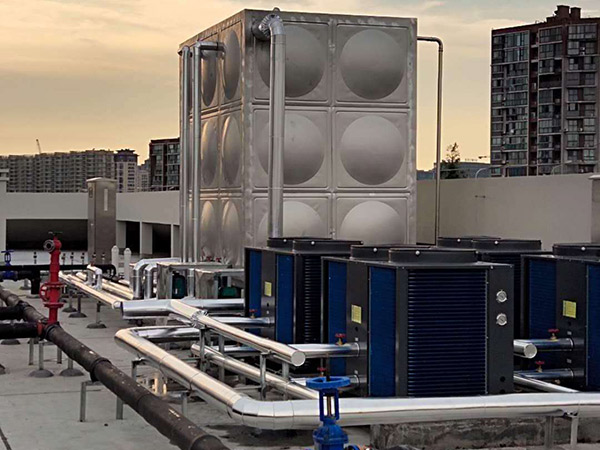 【空氣能熱水工程】寧波營(yíng)房熱水項(xiàng)目