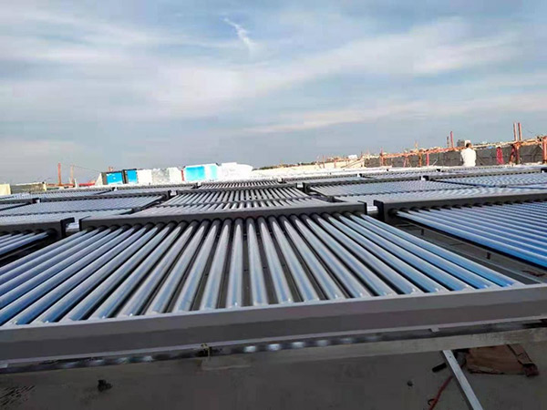 【太陽能熱水工程】海底撈（漯河）新建廠房太陽能熱水系統