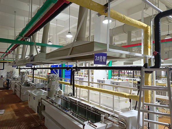 【電鍍熱泵】淮安鍍鎳生產用水加熱系統