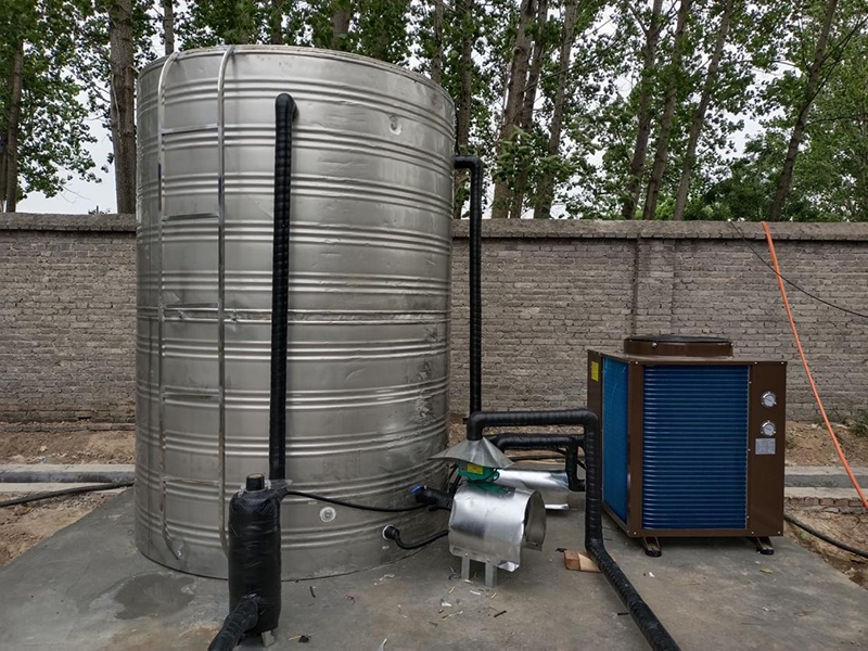 淮北中鐵工地空氣能熱水工程【億家人】