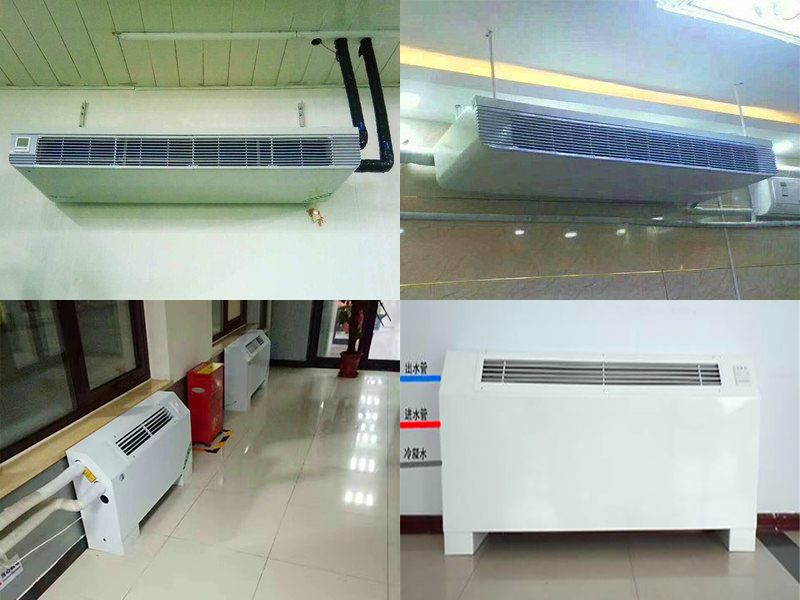 江蘇鎮江車間空氣源風冷熱泵單冷系統