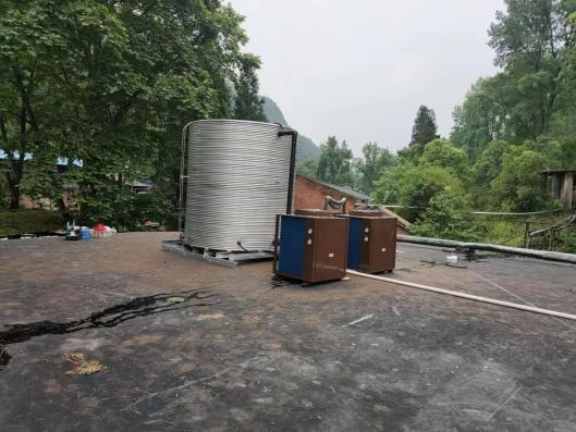 貴陽3537員工蒸汽改空氣源熱水工程